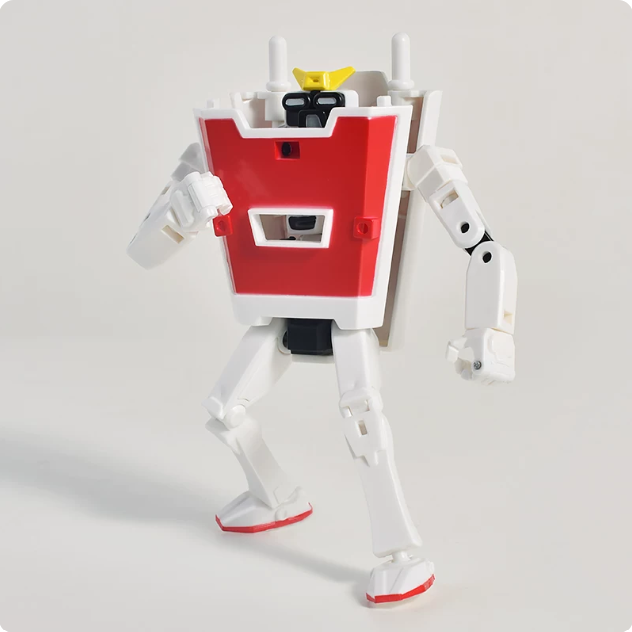 PZEU RXS-078 Dun Da (Shield Warrior) Robot - Third-Party Gundam-Style