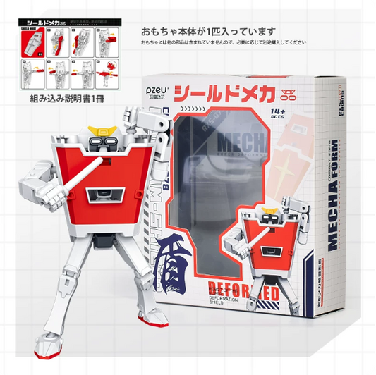 PZEU RXS-078 Dun Da (Shield Warrior) Robot - Third-Party Gundam-Style