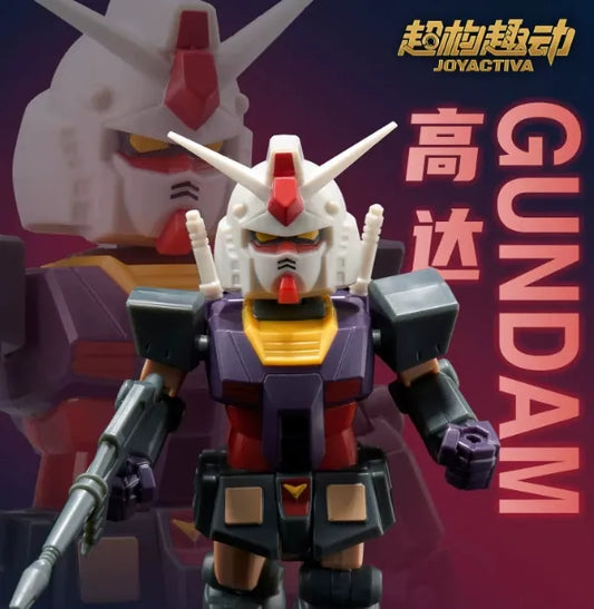 Bandai JOYACTIVA Mobile Suit Gundam Vol.1 Blind Box - Bundle of 3, Unrepeated