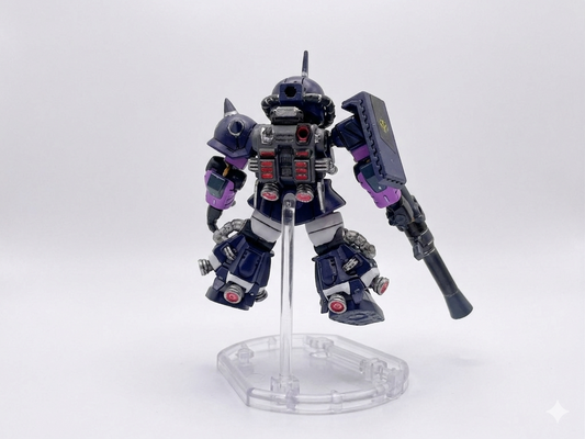 Gunpla painting with toothpick and toilet paper