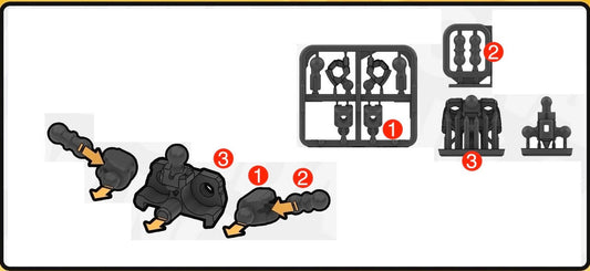 Make cool poses with Mobile Suit Ensemble DIY custom joints