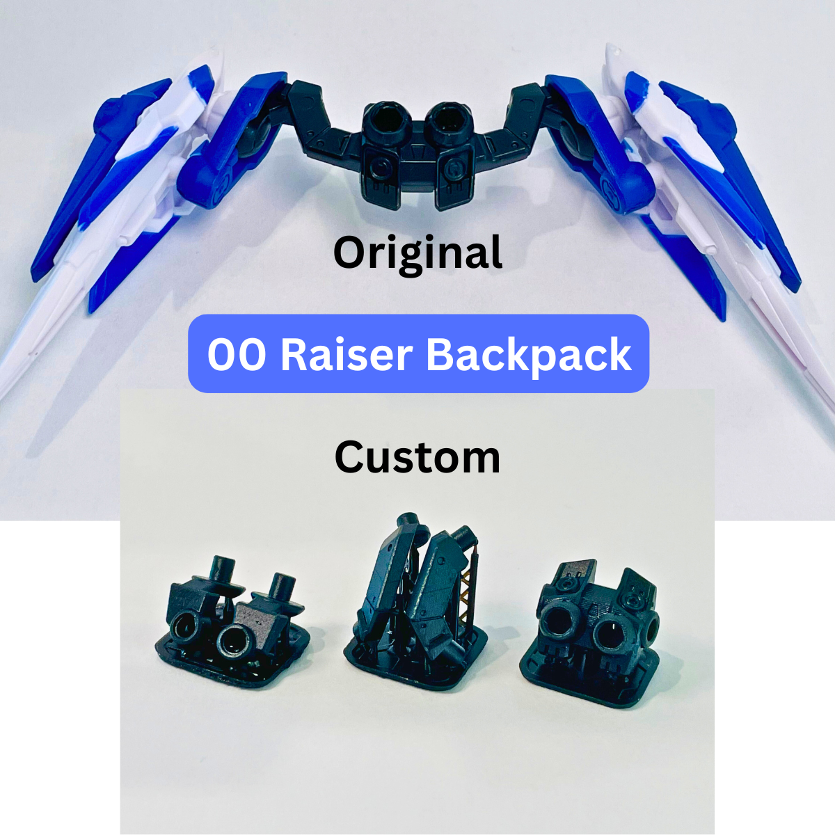 Mobile Suit Ensemble 00 Raiser Custom Backpack
