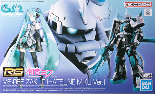 RG 1/144 MS-06S Zaku II Hatsune Miku Ver.