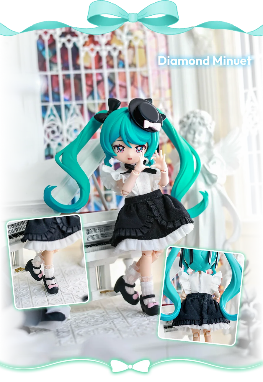 Blokees DaaLaMode Series - Hatsune Miku 01 Sonata Prologue - 1 Random Blind Box