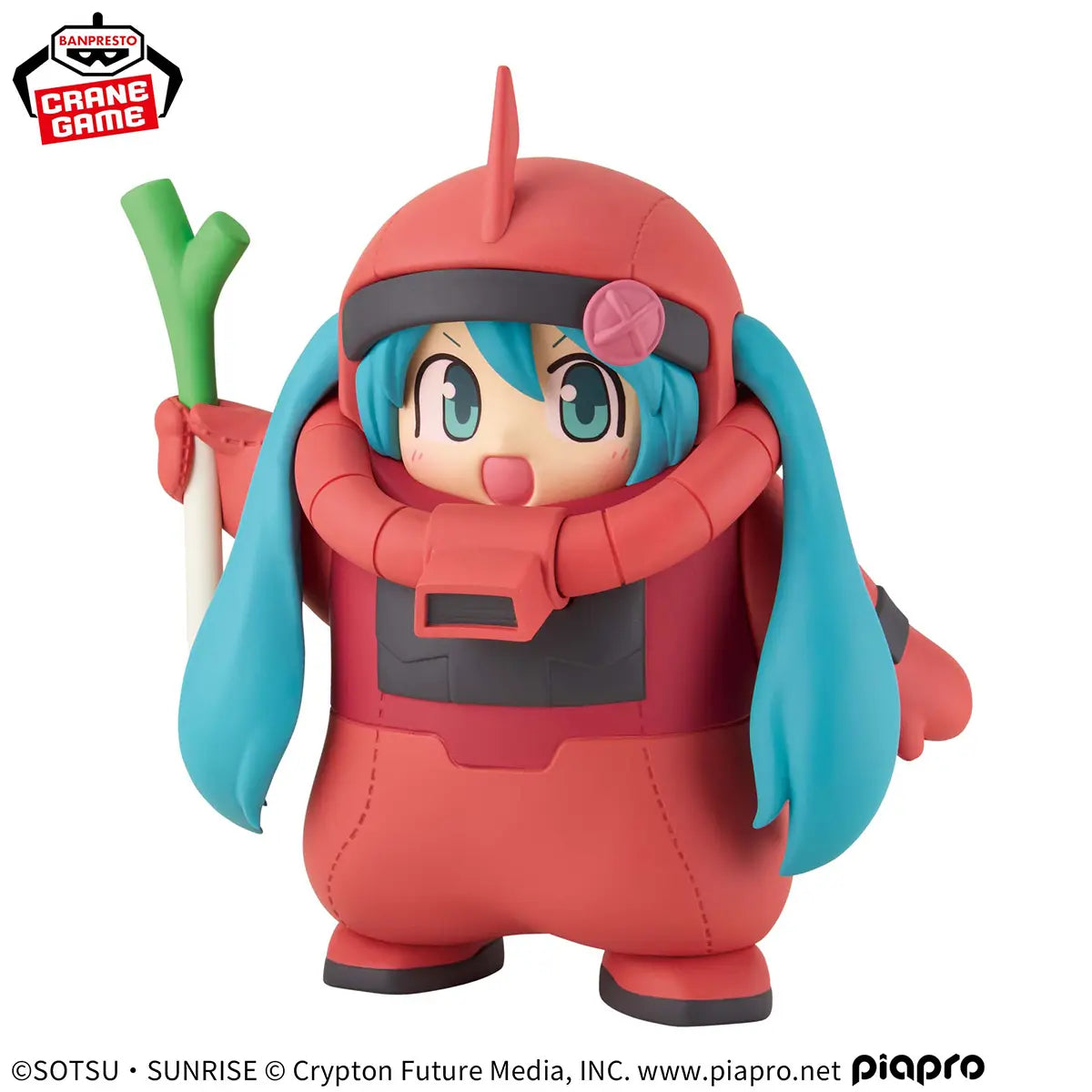Gundam 45th Anniversary x Hatsune Miku Figure: Char's Zaku Kigurumi Hatsune Miku Ver. [Pre-order only]