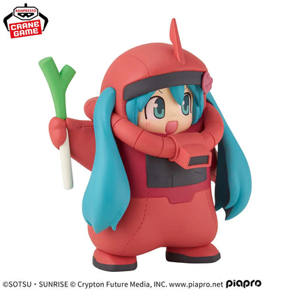 Gundam 45th Anniversary x Hatsune Miku Figure: Char's Zaku Kigurumi Hatsune Miku Ver. [Pre-order only]