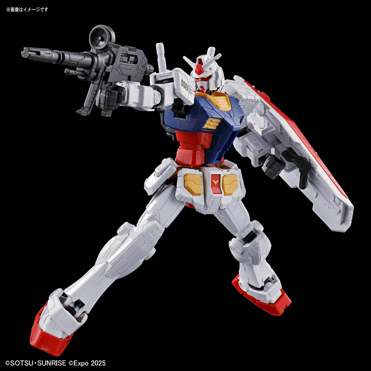Bundle - Entry Grade RX-78F00/E Gundam Expo 2025 Edition + Option Parts EX-001 Glass Feather [Pre-order]