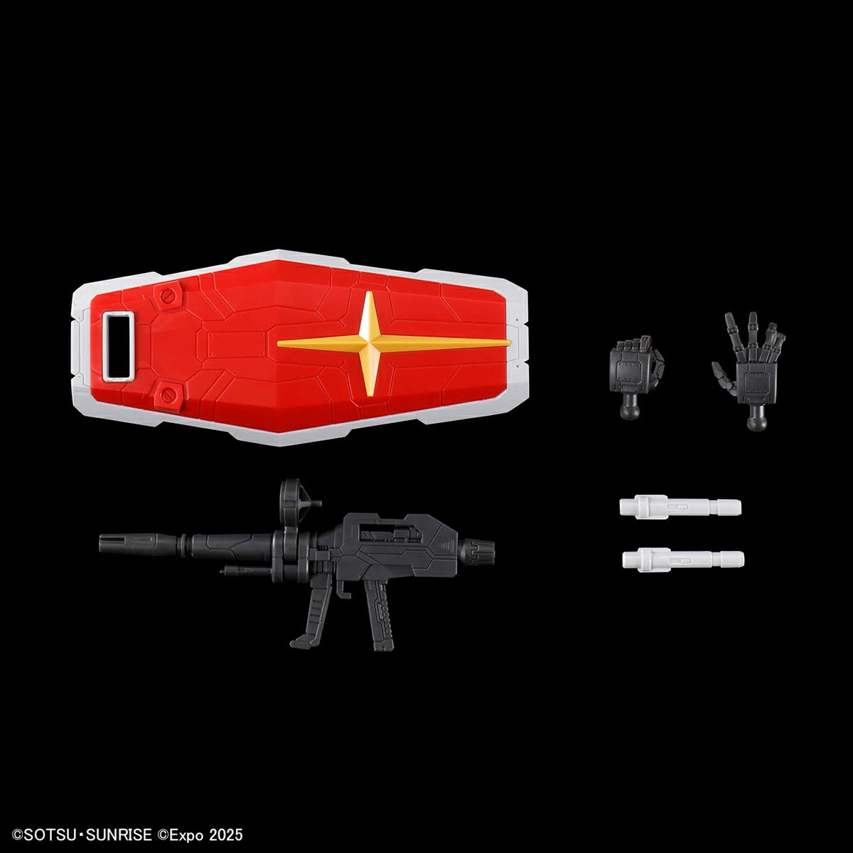 Bundle - Entry Grade RX-78F00/E Gundam Expo 2025 Edition + Option Parts EX-001 Glass Feather [Pre-order]