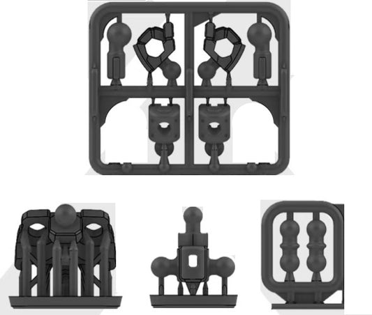 Mobile Suit Ensemble Custom Flexible Joints