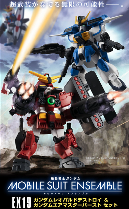 Mobile Suit Ensemble EX19 Airmaster Burst & Leopard Destroy
