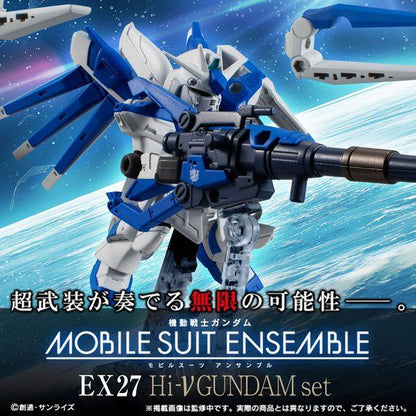 Mobile Suit Ensemble EX27 RX-93v2 Hi-Nu Gundam Set