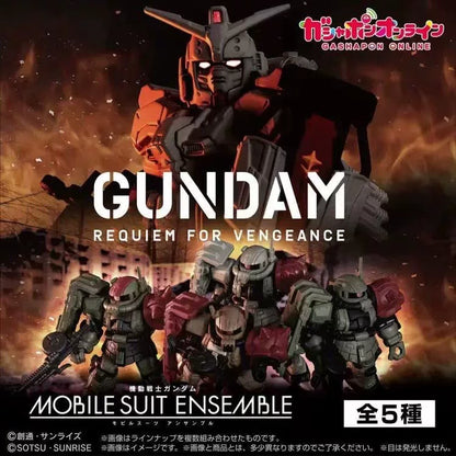 Mobile Suit Ensemble Requiem for Vengeance (Netflix) Complete Set - Gundam Gashapon Capsule [Pre-order]