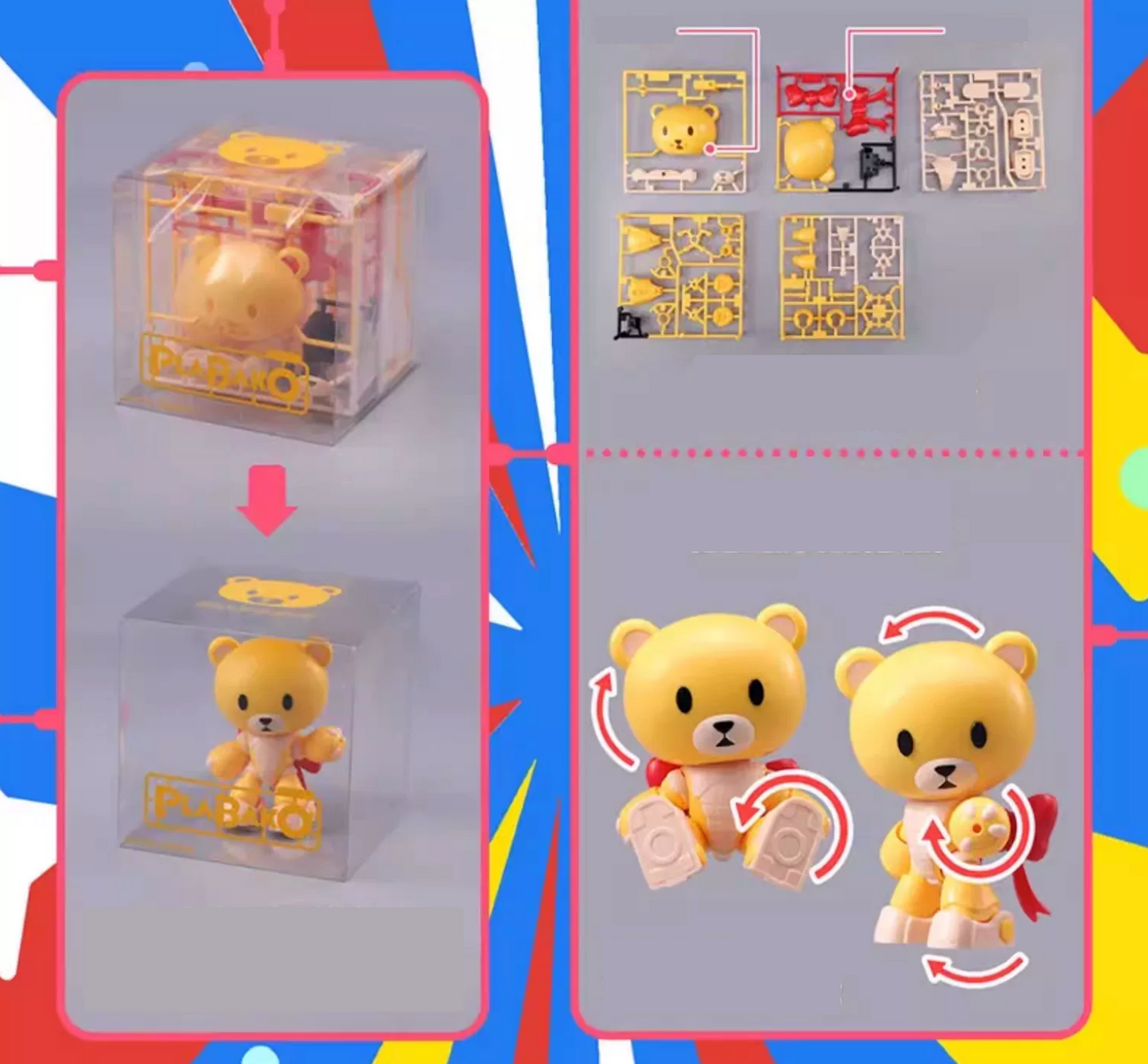 Gundam Build Fighters Beargguy - 1 Random Blind Box