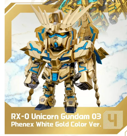 Pop Mart Bandai QMSV Gold Team - Gundam Blind Box