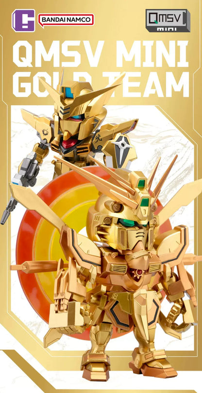 Pop Mart Bandai QMSV Gold Team - Gundam Blind Box