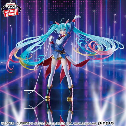 Gundam 45th Anniversary x Hatsune Miku BANPRESTO EVOLVE-GUNDAM Collaboration Figure [Pre-order]