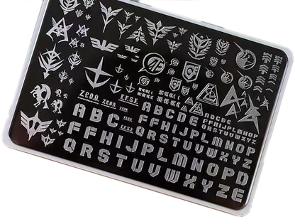 Gundam/Gunpla Stamping Set [Pre-order]