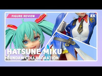 Gundam 45th Anniversary x Hatsune Miku BANPRESTO EVOLVE-GUNDAM Collaboration Figure [Pre-order]