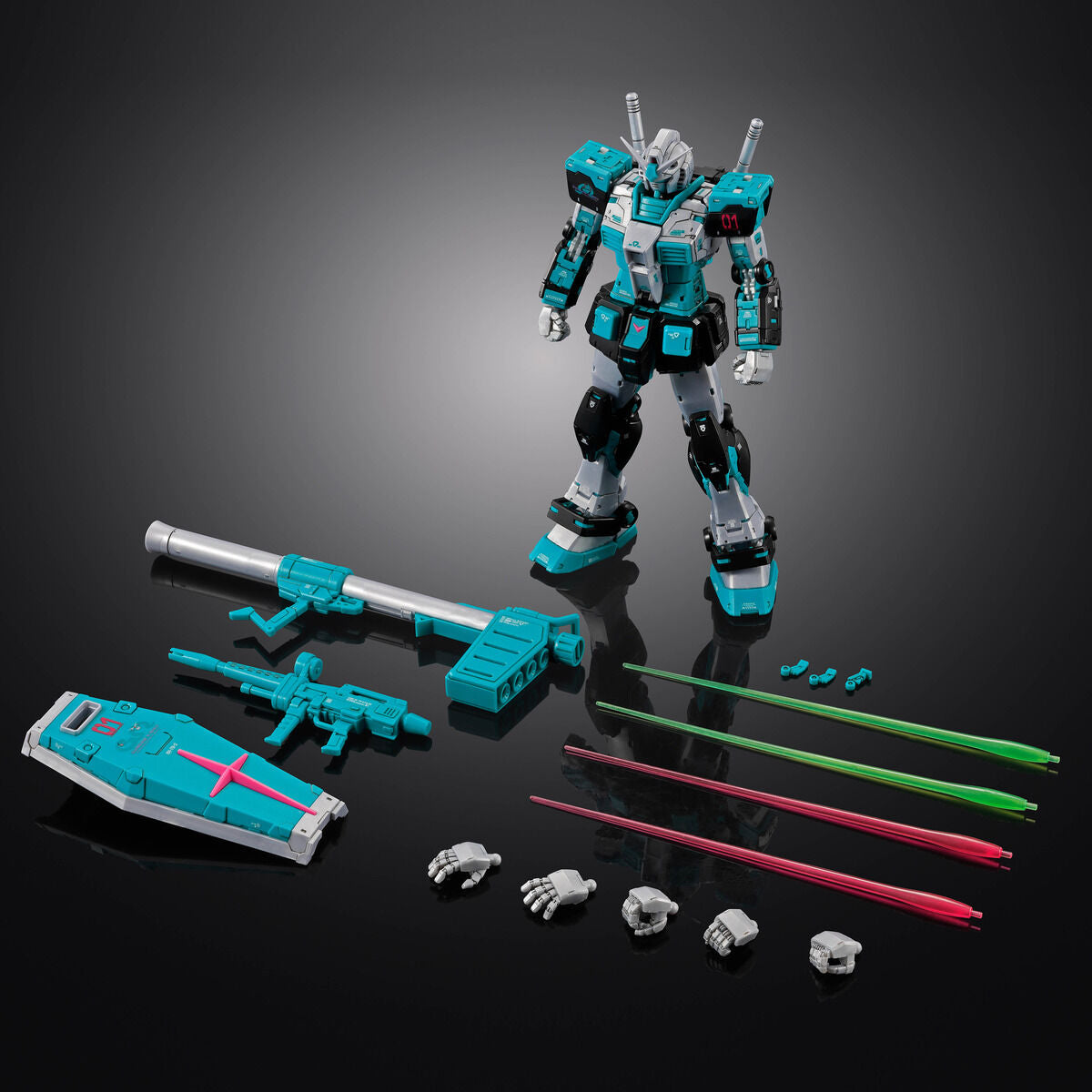 RG 1/144 RX-78-2 Gundam Ver.2.0 Hatsune Miku Ver.
