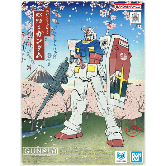 ENTRY GRADE 1/144 RX-78-2 Gundam Ukiyo-e Box Art Ver